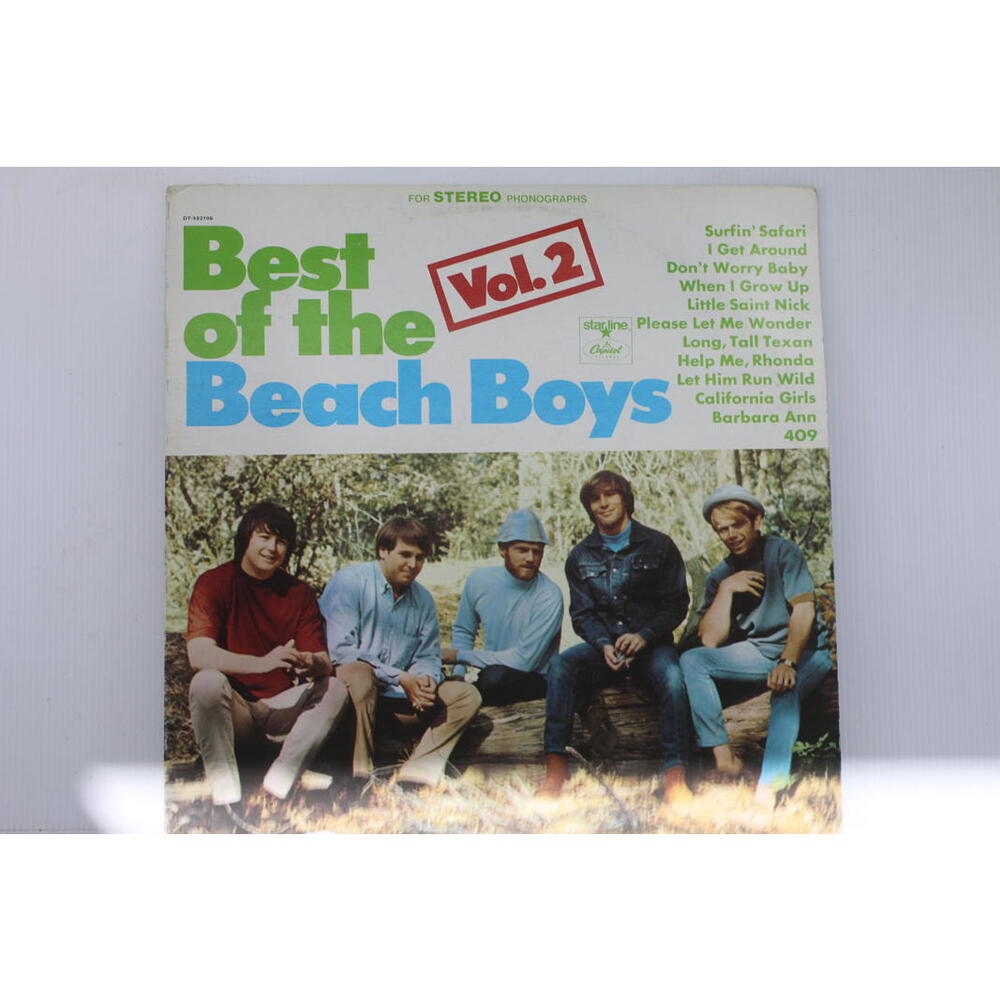 Best of the Beach Boys Vol. 2 Vinyl Record Album